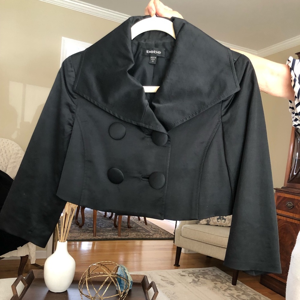 Bebe Cropped Blazer - image 1